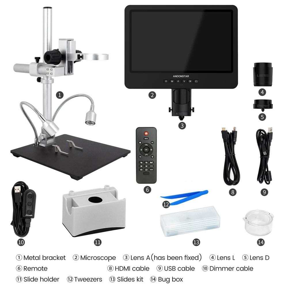 Hochwertiges Andonstar AD249S- – Digital Microscope Bewertung und Preis